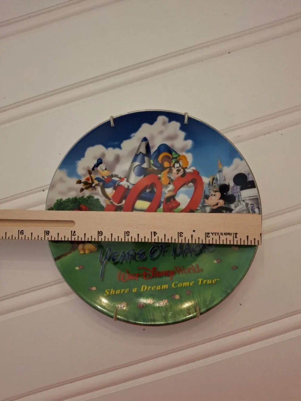 Disney World 100 Years Of Magic Collector Plate Share A Dream Come True 2001